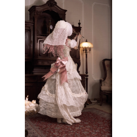 Cupid's Poetry Box Long Skirt by Blood Supply (BSY161LSK)